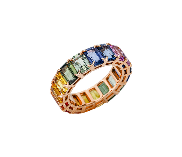 Brogle Selection Saphirring Rainbow