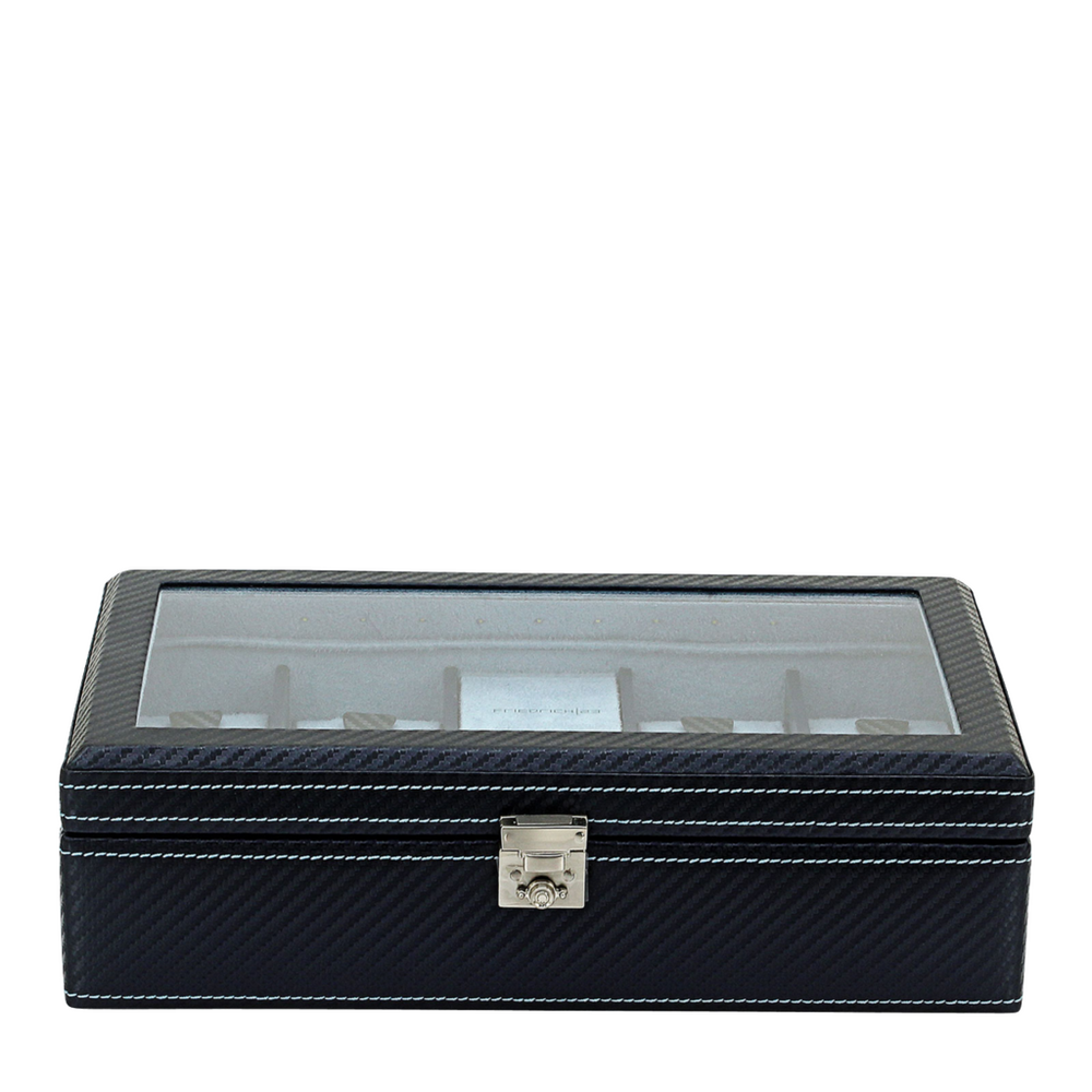 Friedrich Watch Case Carbon M - Dark Blue