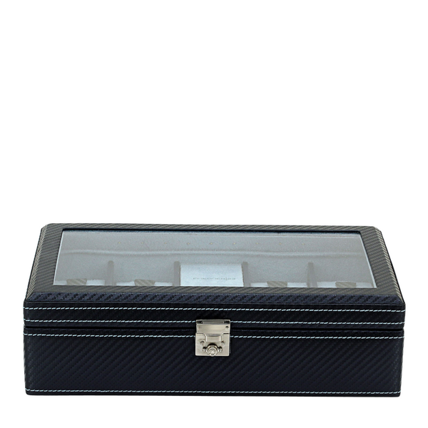 Friedrich Watch Case Carbon M - Dark Blue