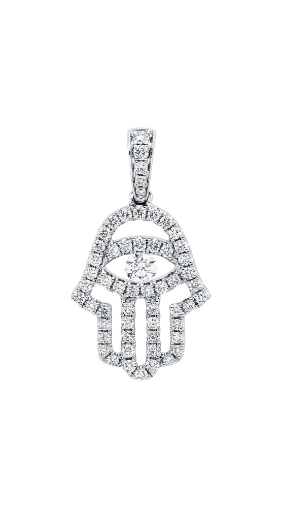Brogle Classic Hamsa Anhänger mit Diamanten Brogle Classic Hamsa Anhänger mit Diamanten
