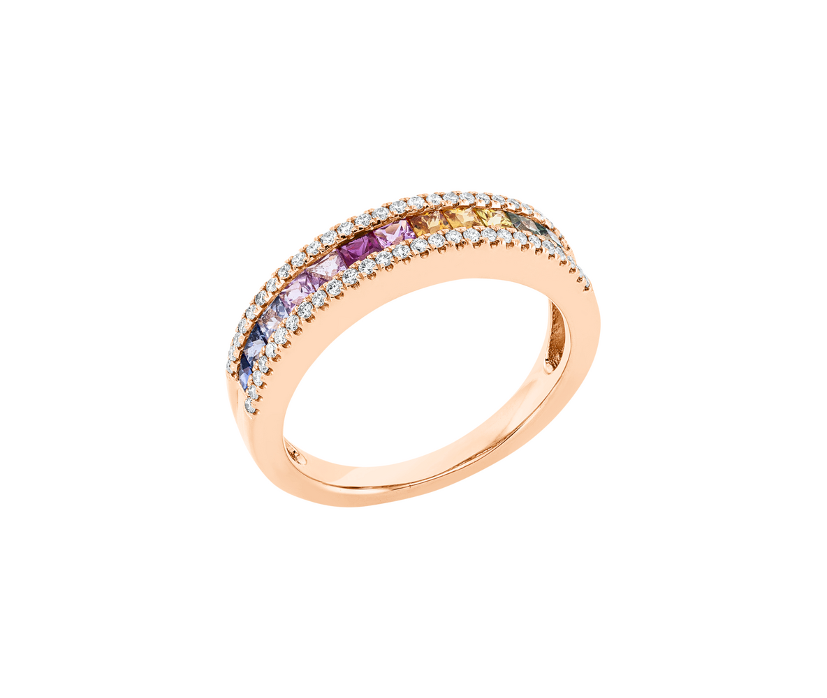 Brogle Classic Sapphire Ring Rainbow Brogle Classic Sapphire Ring Rainbow