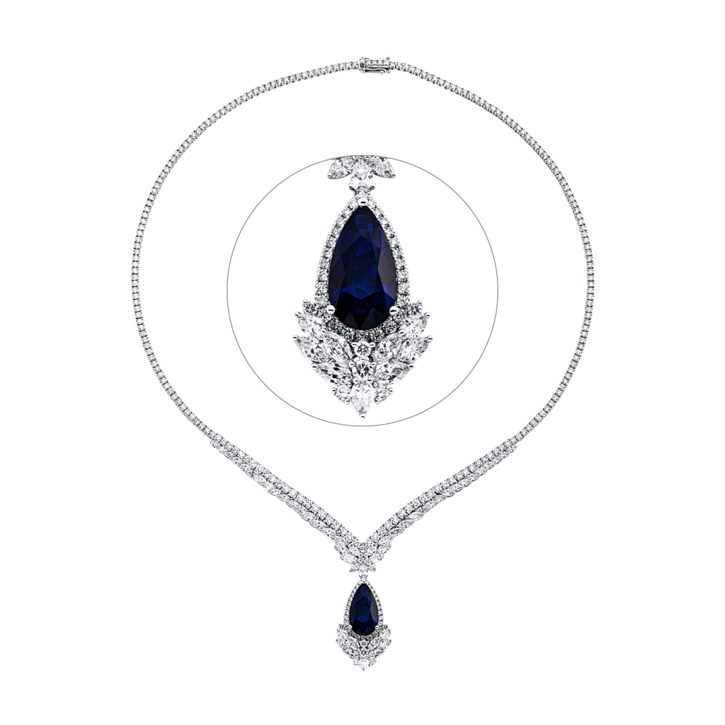 Brogle Selection sapphire necklace