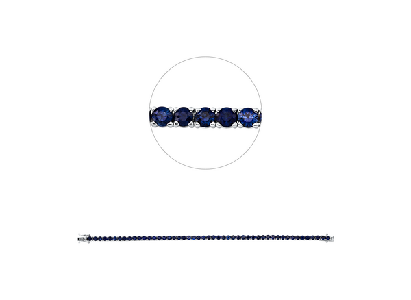 Brogle Selection sapphire bracelet