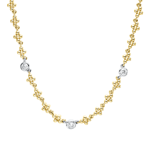 Brogle Classic bicolour diamond necklace Brogle Classic bicolour diamond necklace