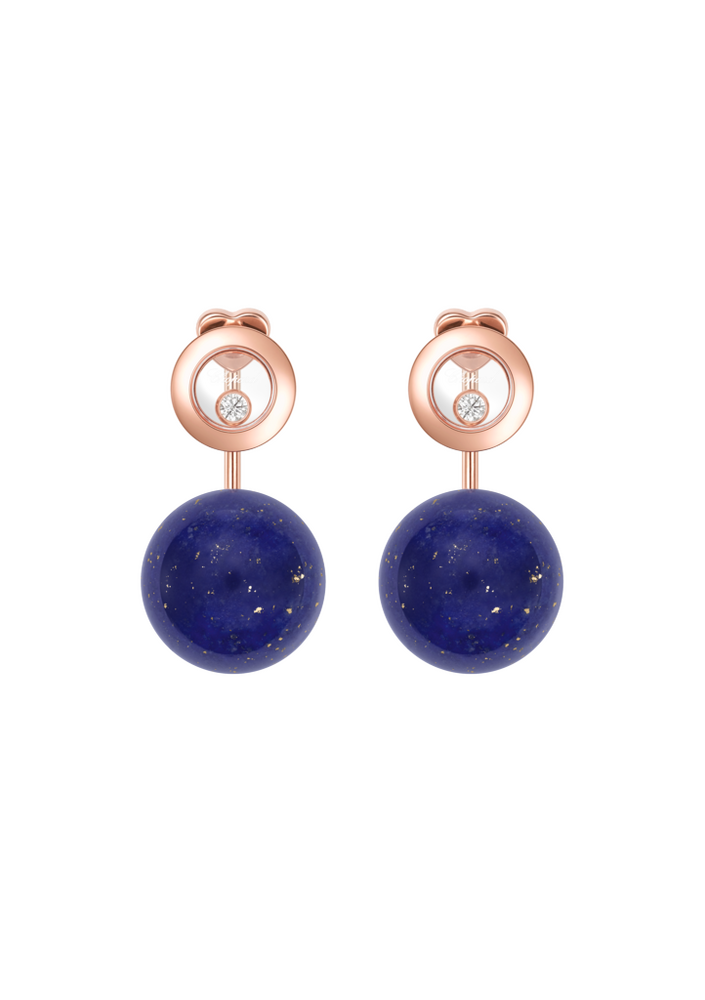 Chopard Happy Diamonds Planet Stud Earrings