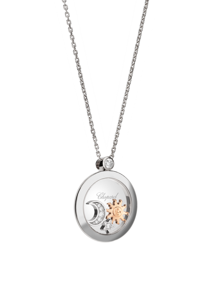 Chopard Sonne, Mond und Sterne Halskette mit Anhänger