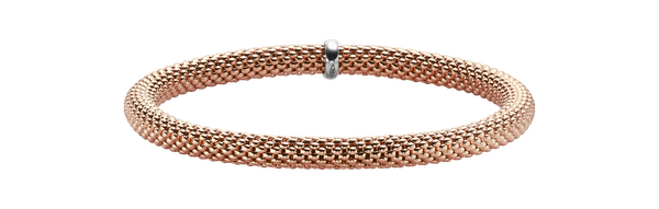 Brogle Classic gold bracelet flexible 5mm Brogle Classic gold bracelet flexible 5mm