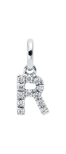 Brogle Classic Buchstabenanhänger R mit Diamanten Brogle Classic Buchstabenanhänger R mit Diamanten