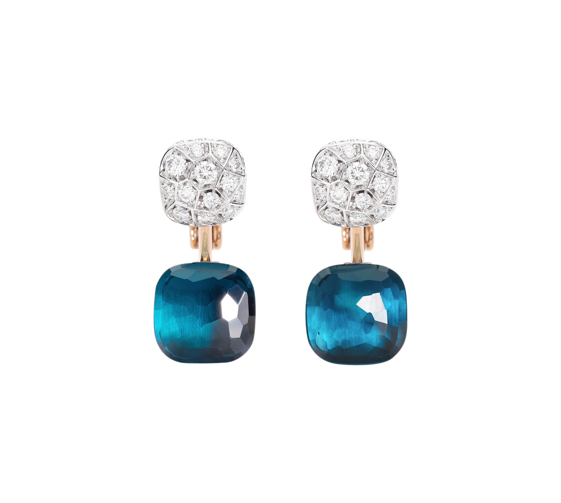Pomellato Nudo London-Topas Ohrstecker