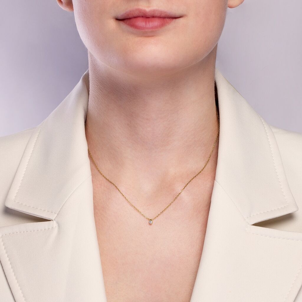 Brogle solitaire necklace Marie up to 0.25 carat Brogle solitaire necklace Marie up to 0.25 carat