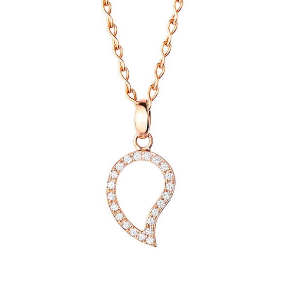 Tamara Comolli Signature Drop Pavéline Small Pendant