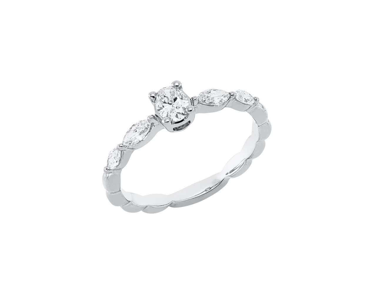 Brogle Classic solitaire ring