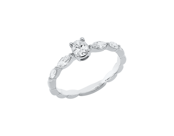 Brogle Classic solitaire ring