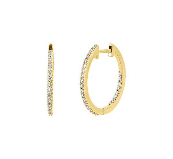 Brogle Classic Diamantcreolen