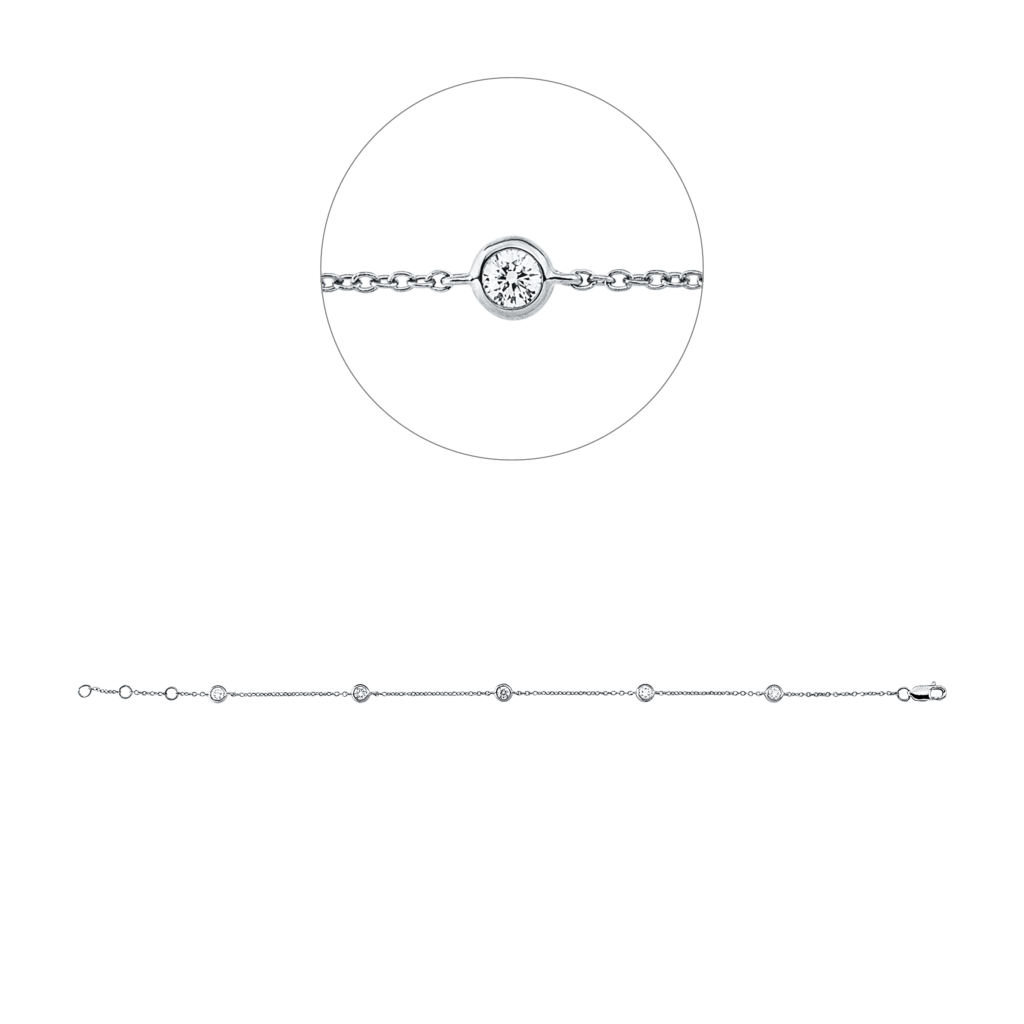 Brogle Classic diamond bracelet Brogle Classic diamond bracelet