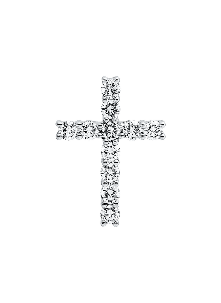 Brogle Classic Kreuzanhänger mit Diamanten