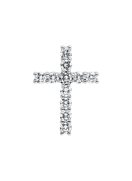 Brogle Classic Kreuzanhänger mit Diamanten