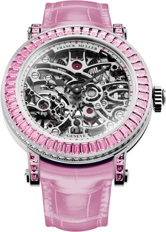 Franck Muller Round Skeleton Baguette 30,5 x 36,5mm Franck Muller Round Skeleton Baguette 30,5 x 36,5mm