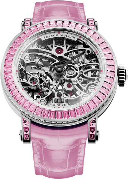 Franck Muller Round Skeleton Baguette 30,5 x 36,5mm Franck Muller Round Skeleton Baguette 30,5 x 36,5mm