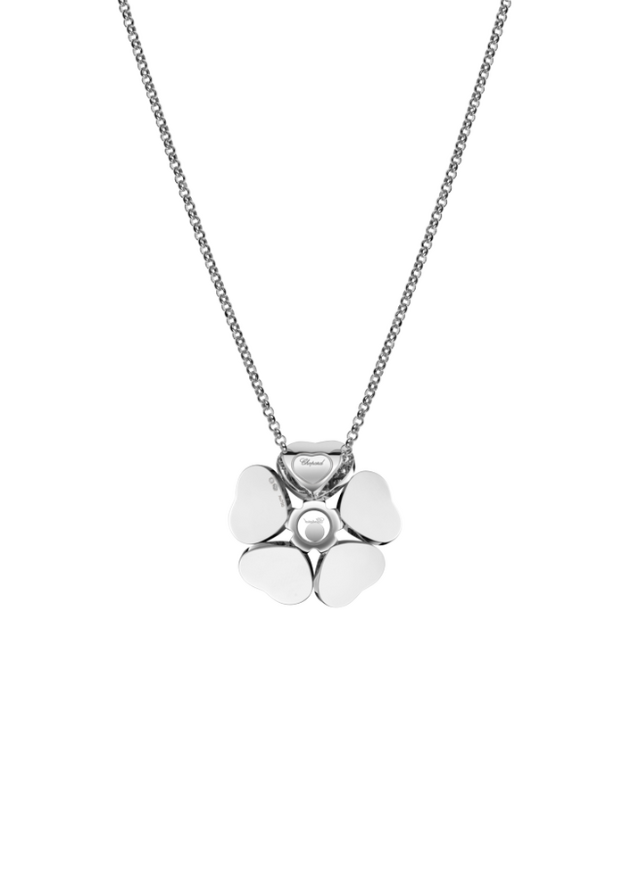 Chopard Happy Hearts Flowers Necklace with Pendant