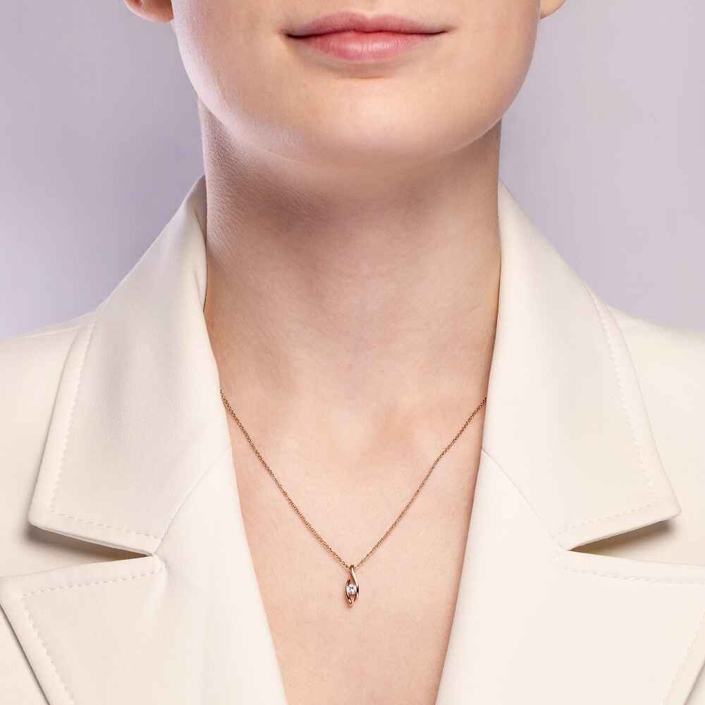 Brogle Selection Promise Necklace with Pendant