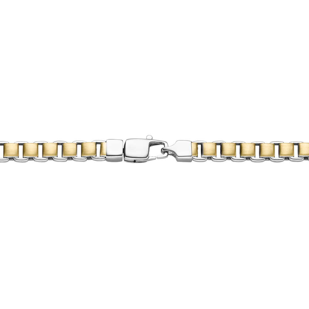 Brogle Classic bicolour reversible bracelet 6mm