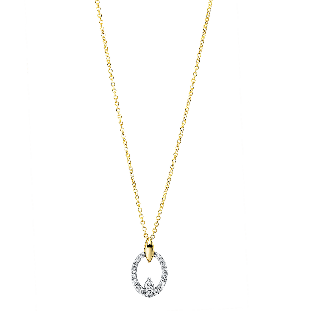 Brogle Classic necklace with diamond pendant