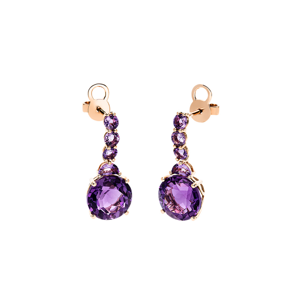 Brogle Classic amethyst stud earrings Brogle Classic amethyst stud earrings