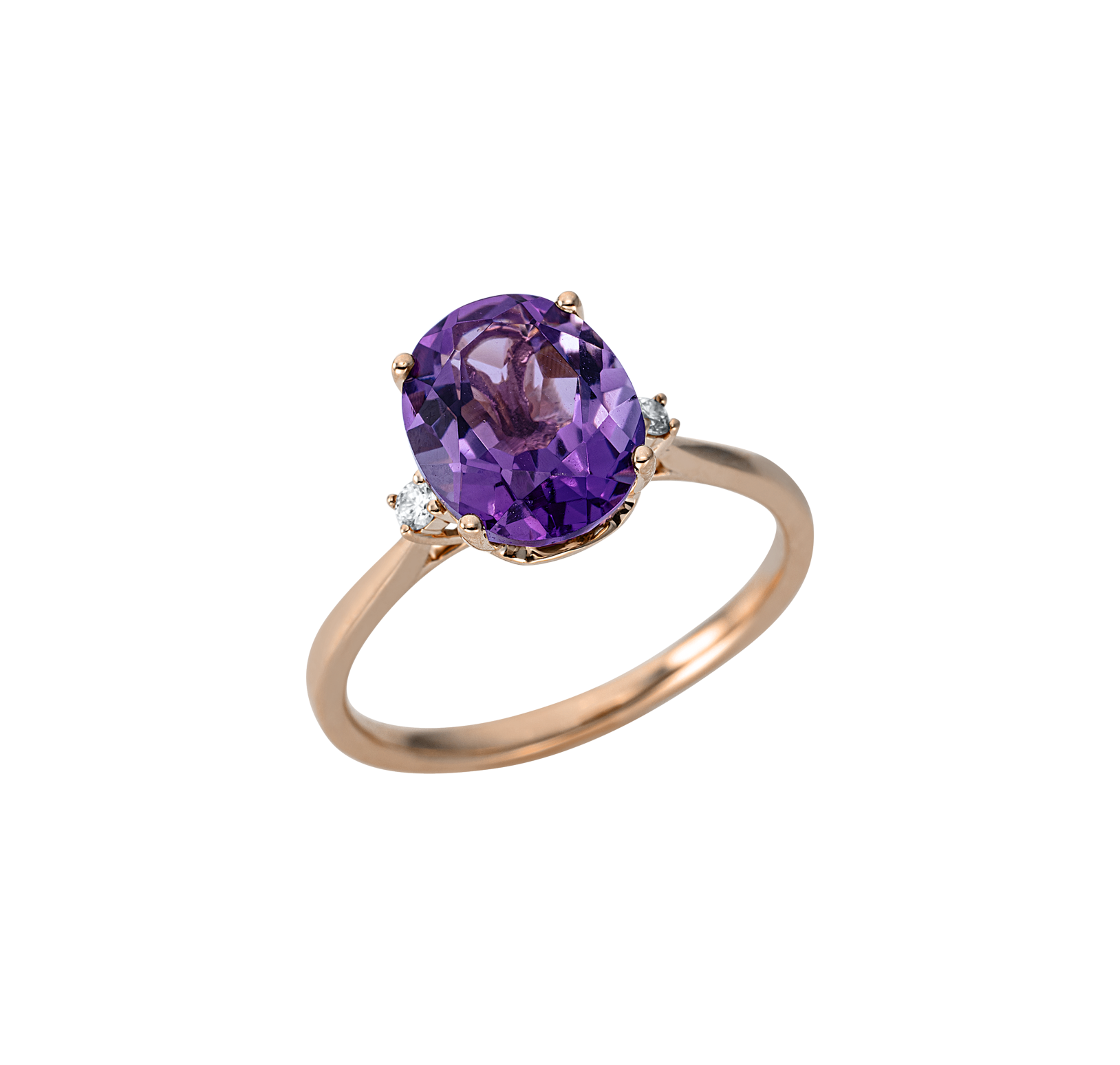Brogle Classic Amethyst ring