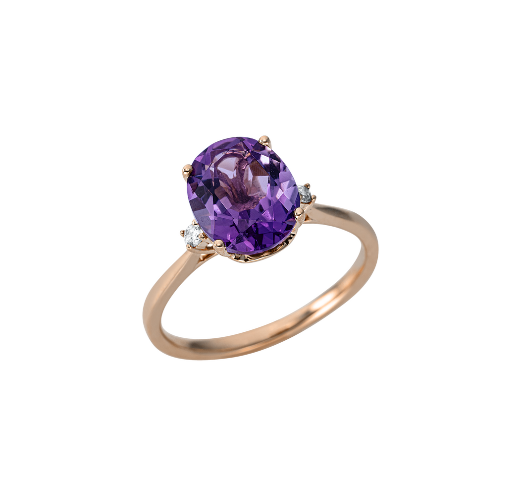 Brogle Classic Amethyst ring