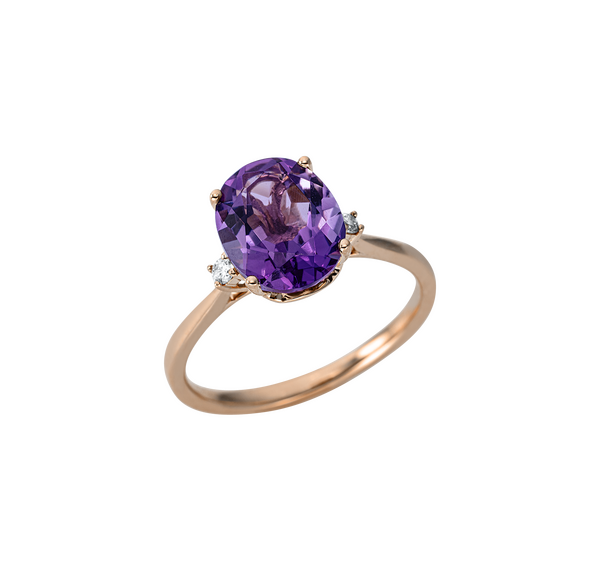 Brogle Classic Amethyst ring Brogle Classic Amethyst ring