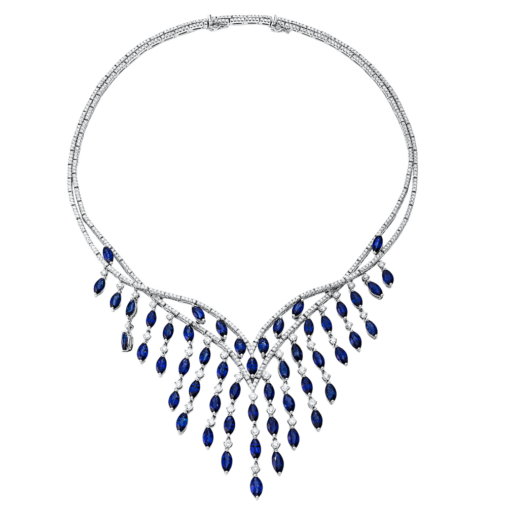 Brogle Selection sapphire necklace