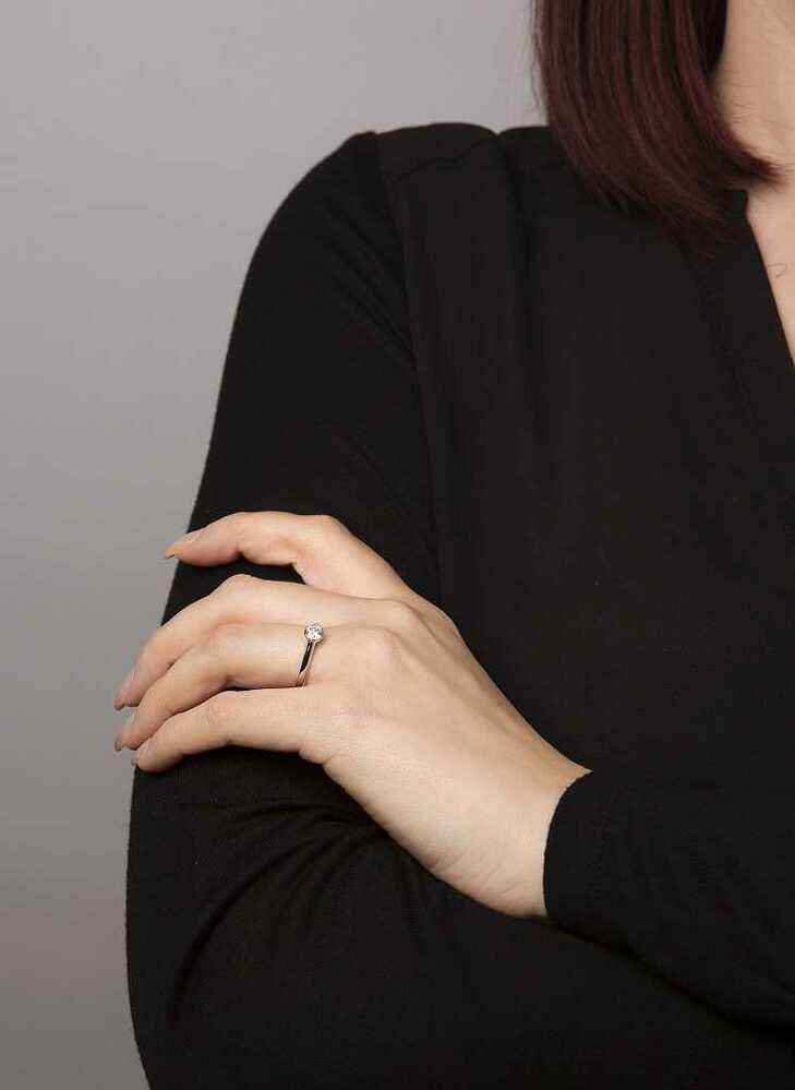 Brogle solitaire ring Sophie up to 0.5 carat