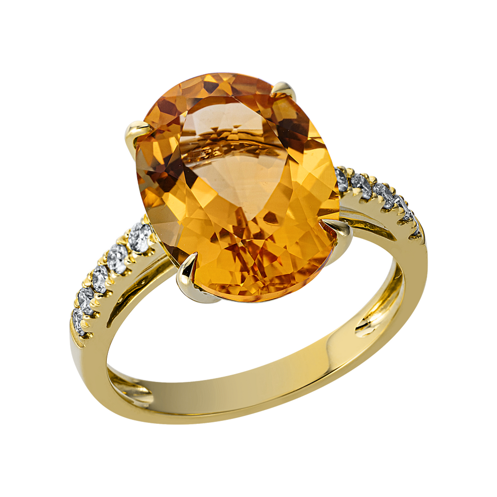 Brogle Selection Felicity citrine ring