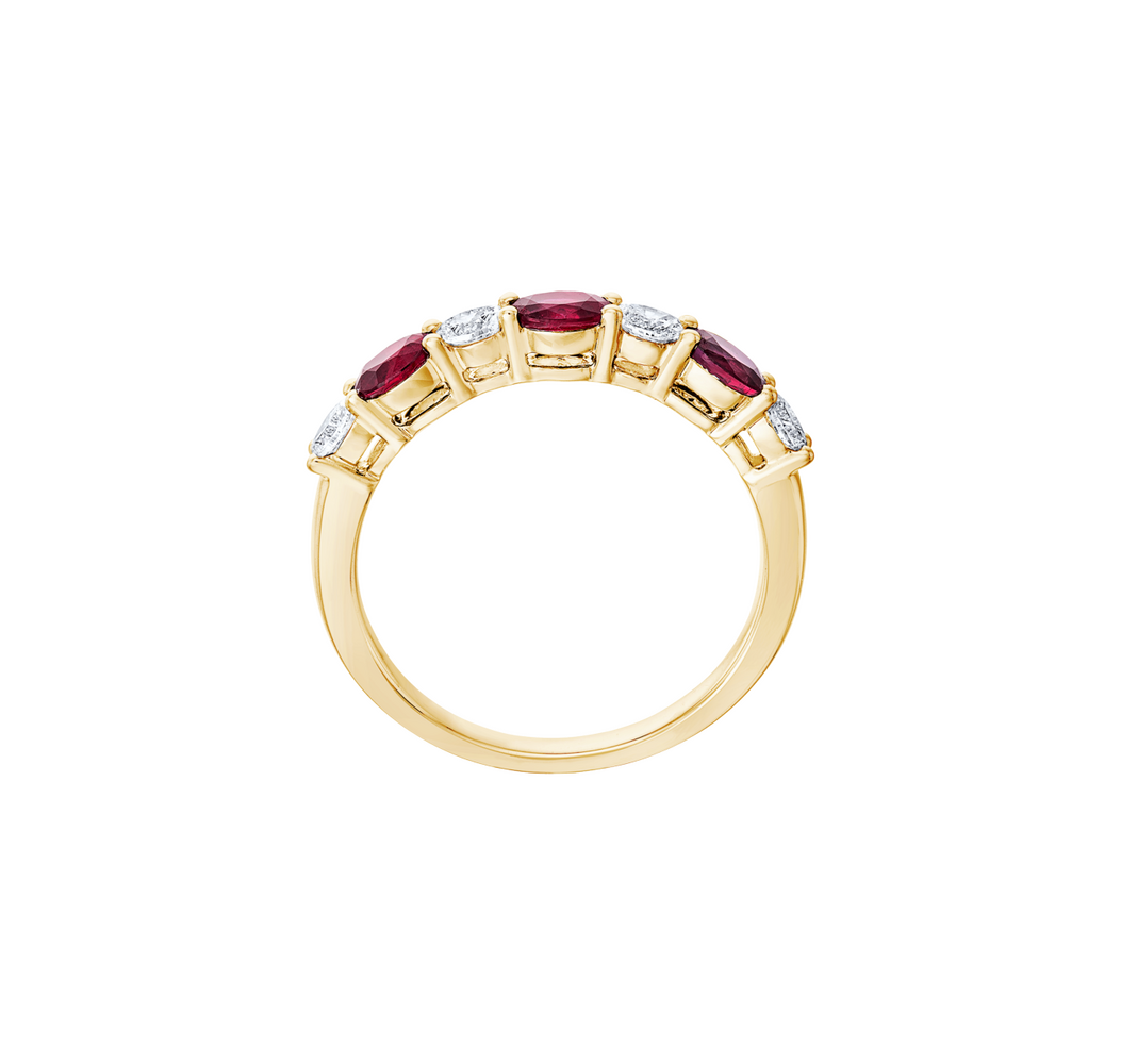 Brogle Classic ruby ring