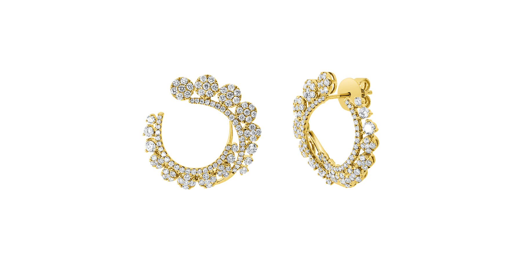 Brogle Selection diamond stud earrings Brogle Selection diamond stud earrings