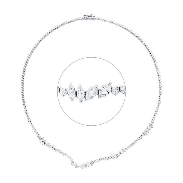 Brogle Selection necklace with diamond pendant Brogle Selection necklace with diamond pendant