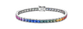 Brogle Selection sapphire bracelet Rainbow Brogle Selection sapphire bracelet Rainbow
