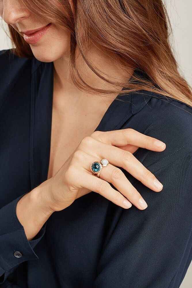 Tamara Comolli Bouton London Topaz L Ring