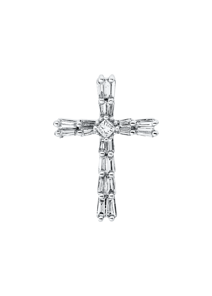 Brogle Classic cross pendant with diamonds Brogle Classic cross pendant with diamonds