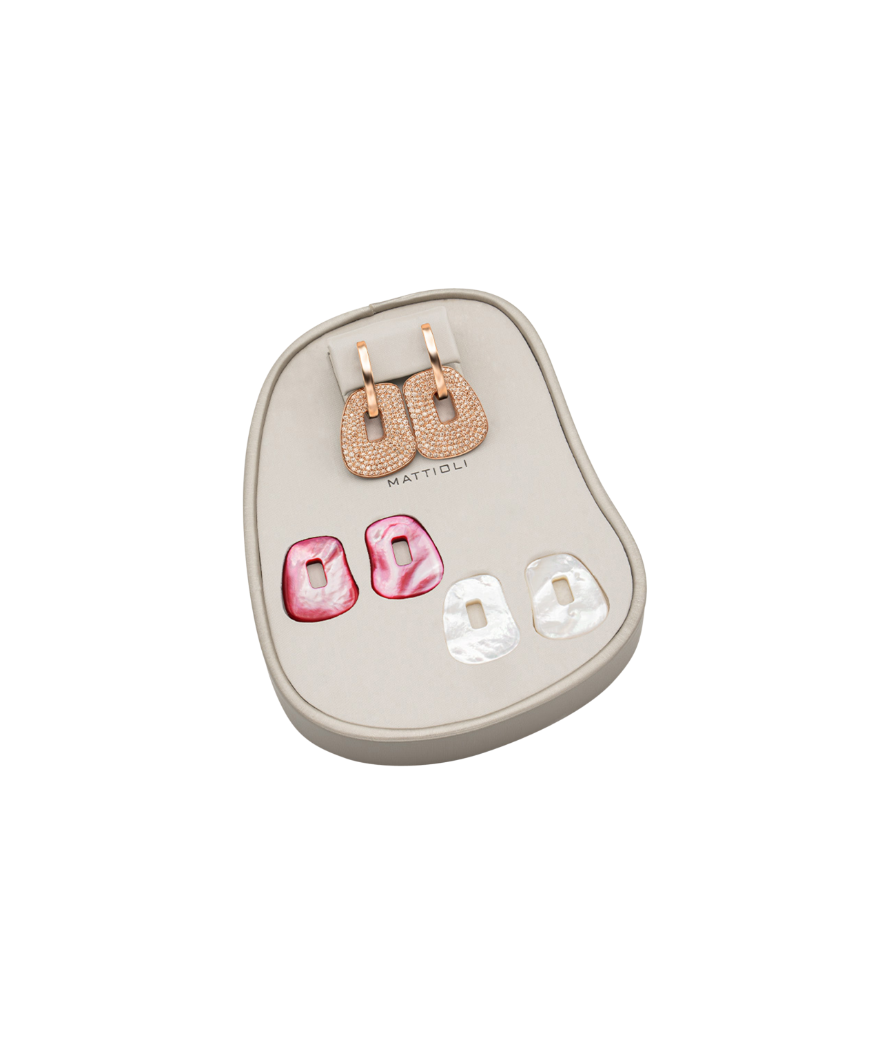 Mattioli Puzzle Ohrringbox, mittelgroß mit 3 Puzzle Paaren Mattioli Puzzle Ohrringbox, mittelgroß mit 3 Puzzle Paaren