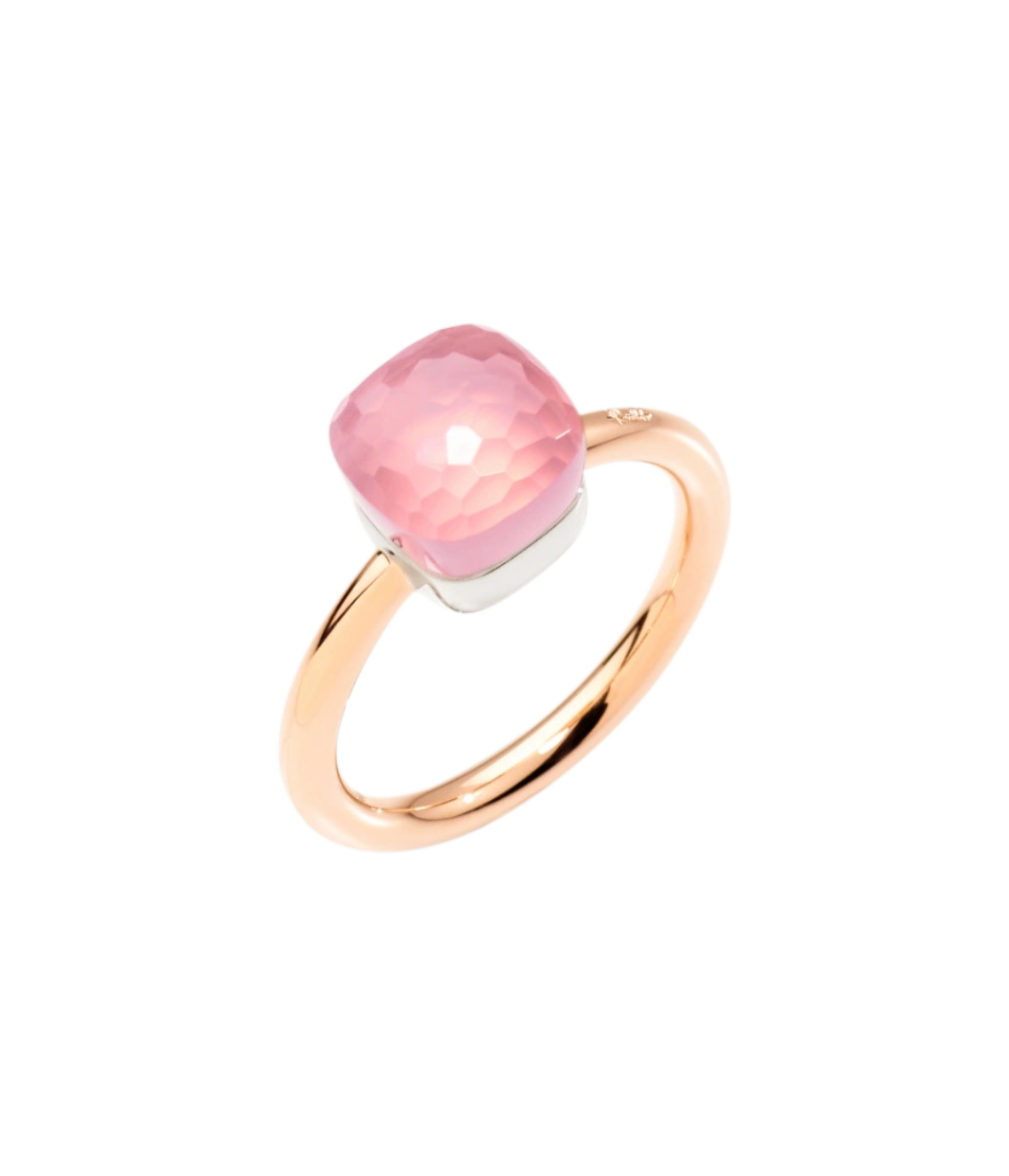 Pomellato Nudo Petit Rose Quartz Ring Pomellato Nudo Petit Rose Quartz Ring