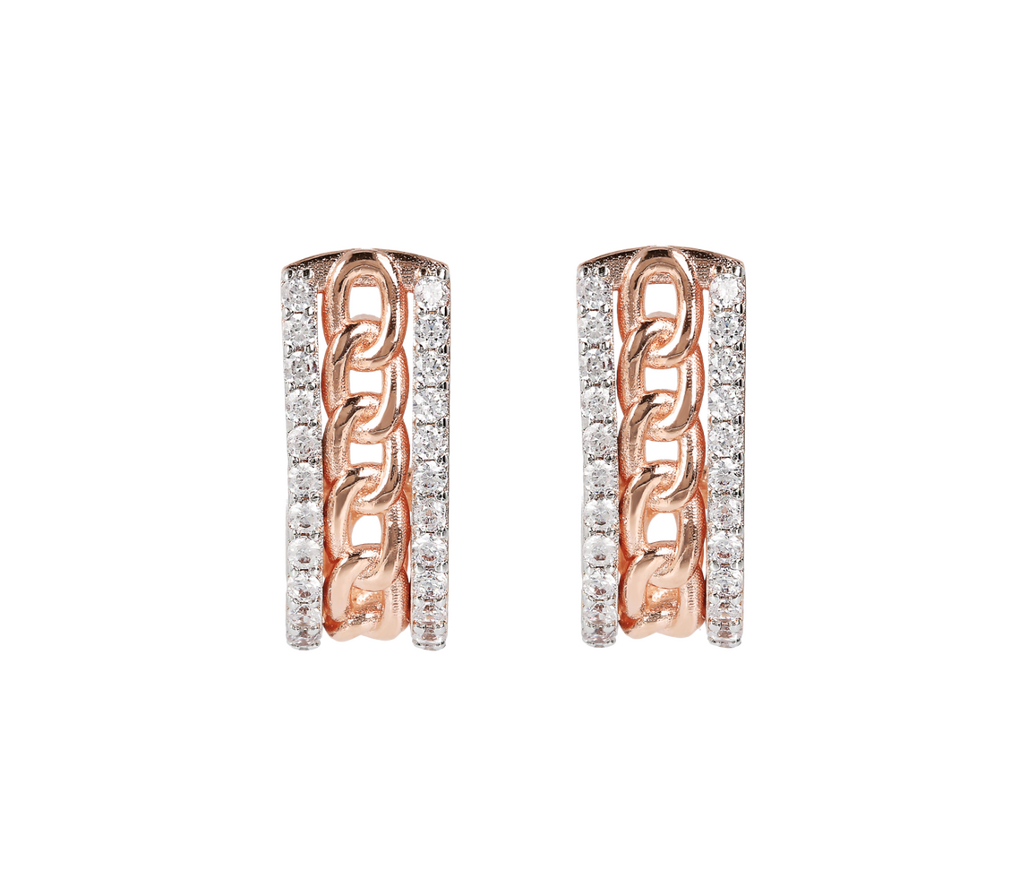 Bronzallure Altissima stud earrings