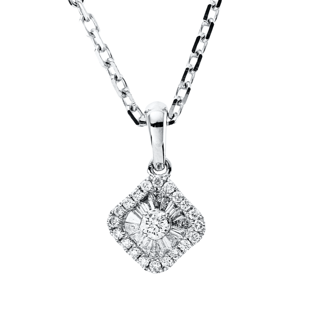 Brogle Classic Kette mit Diamantanhänger