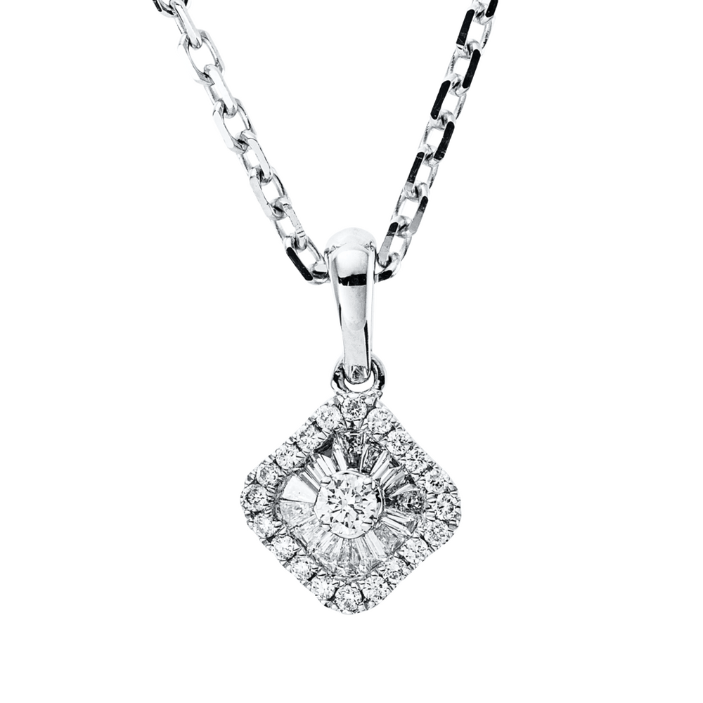 Brogle Classic Kette mit Diamantanhänger