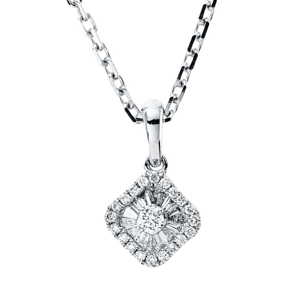 Brogle Classic Kette mit Diamantanhänger