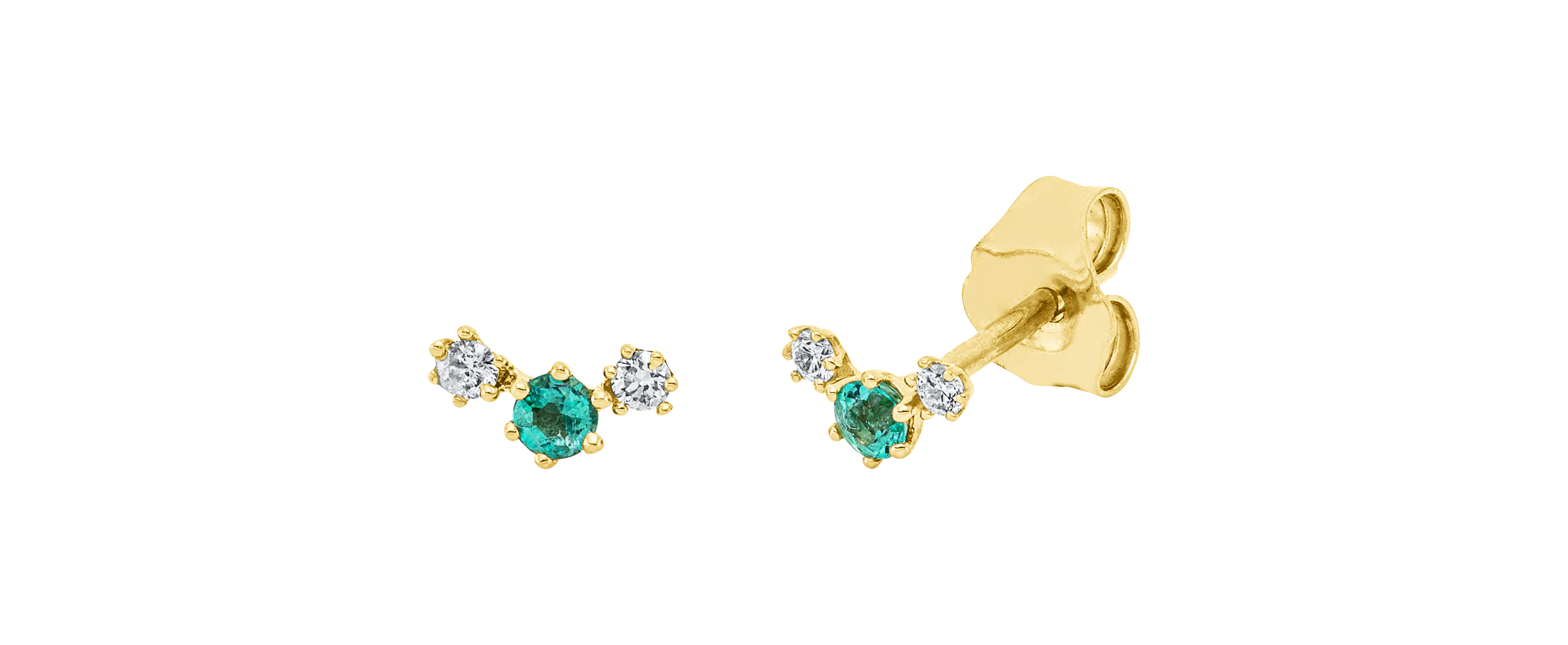 Brogle Classic Smaragdohrstecker Brogle Classic Smaragdohrstecker