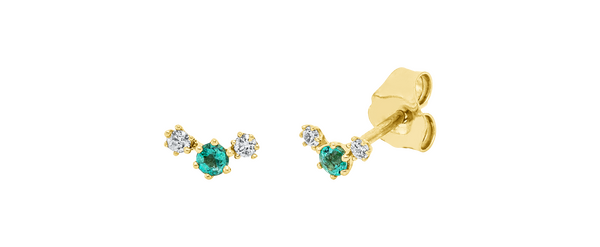 Brogle Classic Smaragdohrstecker Brogle Classic Smaragdohrstecker