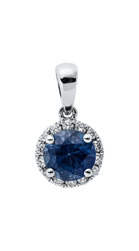 Brogle Classic sapphire pendant