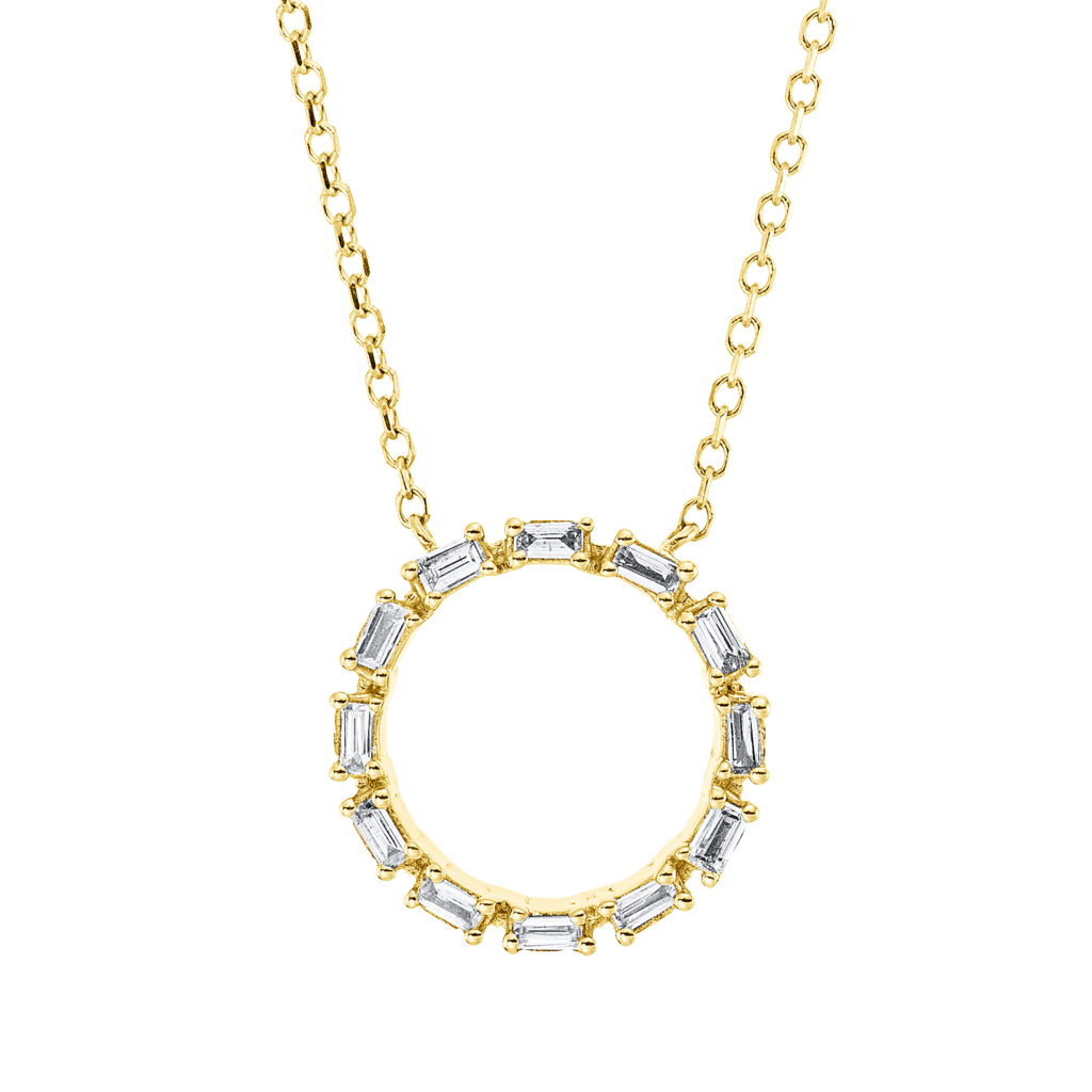 Brogle Classic necklace with diamond pendant